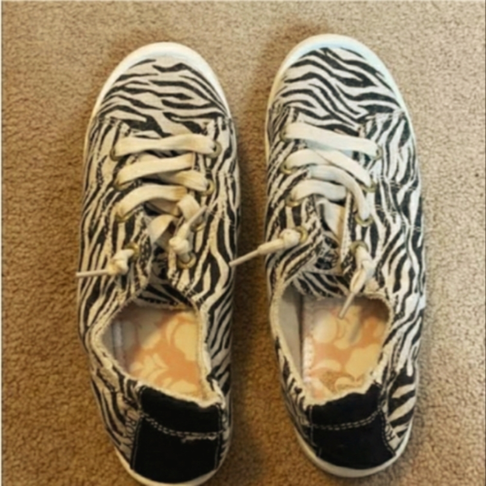 Roxy Zebra Print shoes